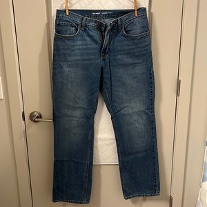 Old Navy loose fit jeans; 34x32